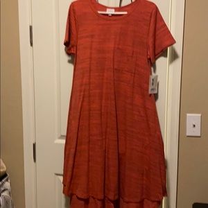 Lularoe orange and black Carly